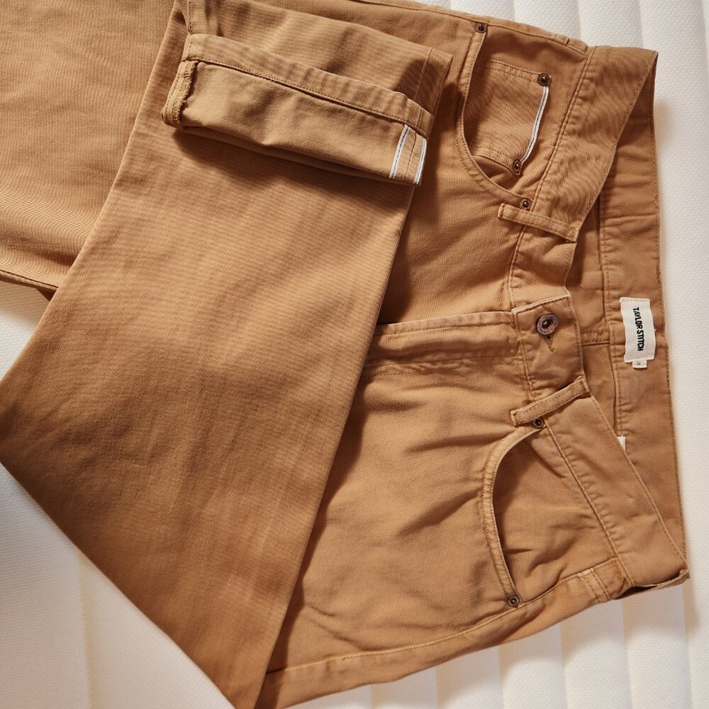 Taylor Stitch - The Democratic All Day Pant in British Khaki Selvage - Size 31